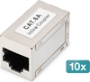 Picture of Digitus CAT 6A modular couplers, shielded -10 pieces
