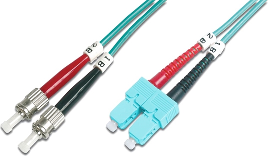 Picture of Digitus Fiber Optic Multimode Patch Cord, OM 3, ST / SC