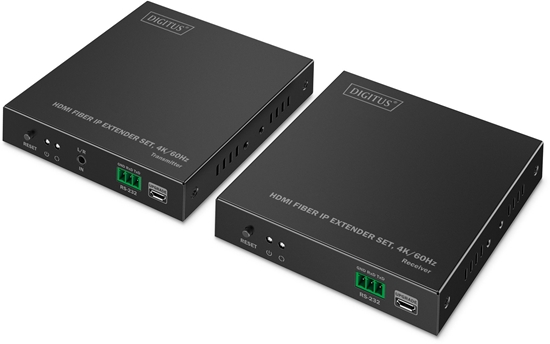 Picture of Digitus HDMI Fiber IP Extender Set, 4K/60Hz