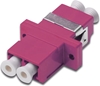 Picture of Digitus LC / LC Duplex Coupler, OM4,  color pink