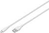 Изображение Digitus Lightning silicone connection cable, USB-A - Lightning 1m, white