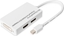 Изображение Digitus Mini DisplayPort Adapter / Converter - Mini DP to DisplayPort, HDMI + DVI