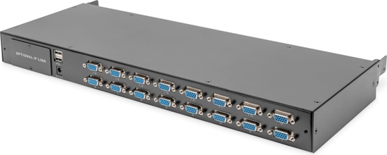Picture of Digitus Modular KVM switch 16 port VGA, upgrade kit, cascadable, opt. IP access