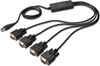 Picture of DIGITUS USB 2.0 to 4xRS232 Cable USB to Serial Adapter,  1,5m
