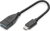 Picture of Digitus Adapter cable | AK-300315-001-S | USB-C to USB-A