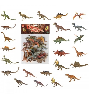 Picture of Dinozauri figūriņas komplekts 24 gb. 29x23 cm HW23173662