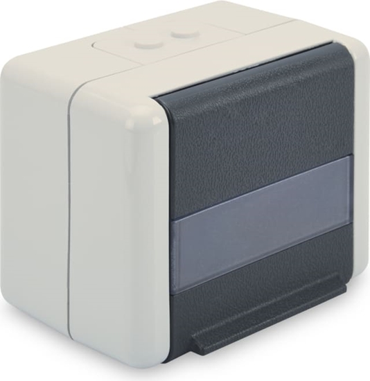 Picture of Diverse Outdoor Surface Mount Box for Keystone Modules, IP44 surface mount with hinged lid