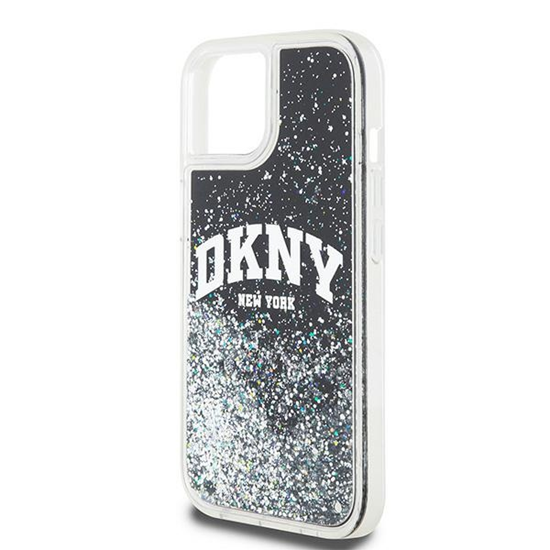 Изображение DKNY DKNY Liquid Glitter Big Logo - Etui iPhone 11 (czarny)