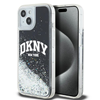 Picture of DKNY DKNY Liquid Glitter Big Logo - Etui iPhone 14 / 15 / 13 (czarny)