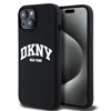 Picture of DKNY DKNY Liquid Silicone White Printed Logo MagSafe - Etui iPhone 14 / 15 / 13 (czarny)