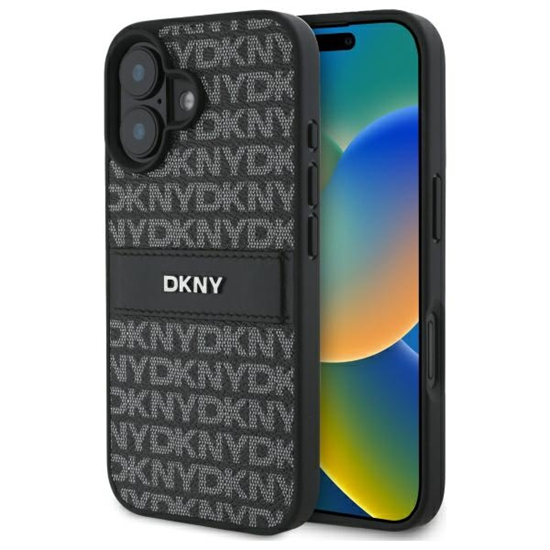 Изображение DKNY Texture Pattern Tonal Stripe Back Case for Apple iPhone 16