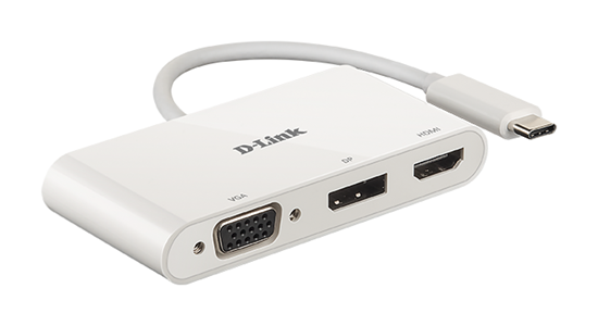 Picture of D-Link DUB-V310 USB-C 3-Port Video Adapter