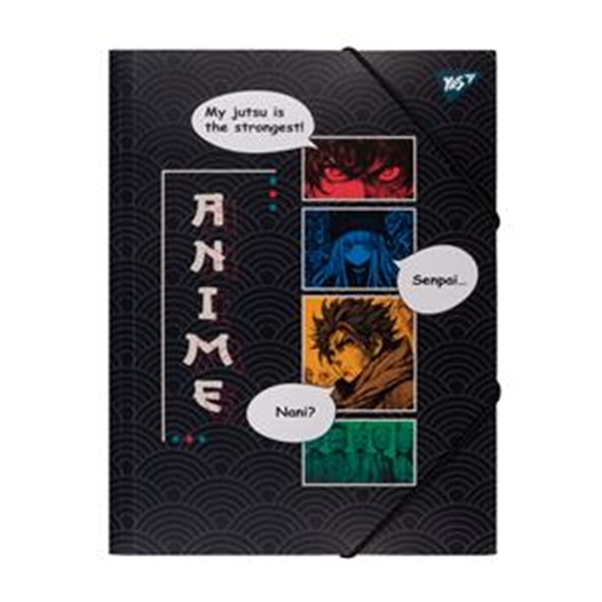 Picture of Dokumentu mapīte ar gumiju YES A4 Anime