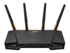 Изображение Asus Dual Band WiFi 6 Gaming Router TUF-AX3000 802.11ax 2402+574 Mbit/s 10/100/1000 Mbit/s Ethernet LAN (RJ-45) ports 4 Mesh Support Yes MU-MiMO Yes No mobile broadband Antenna type 4xExternal 1 x USB 3.2 Gen 1