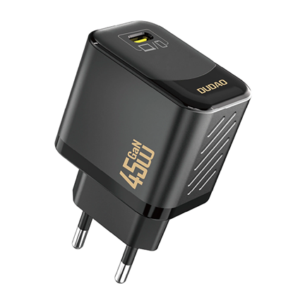 Attēls no Dudao A28 45W GaN USB-C Wall Charger - Black