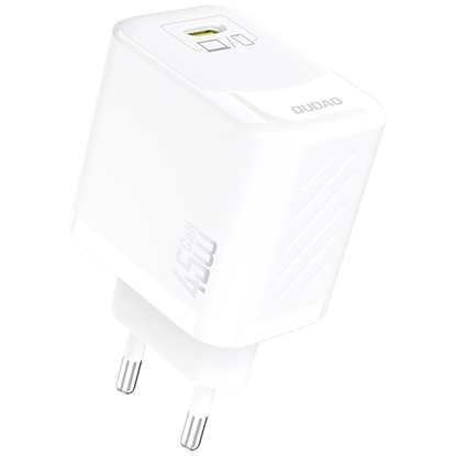Attēls no Dudao A28 45W GaN USB-C Wall Charger - White