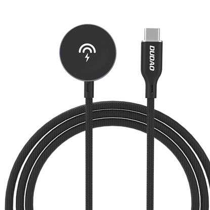 Attēls no Dudao Dudao A12C Inductive Charger for Apple Watch 1.2m - Black