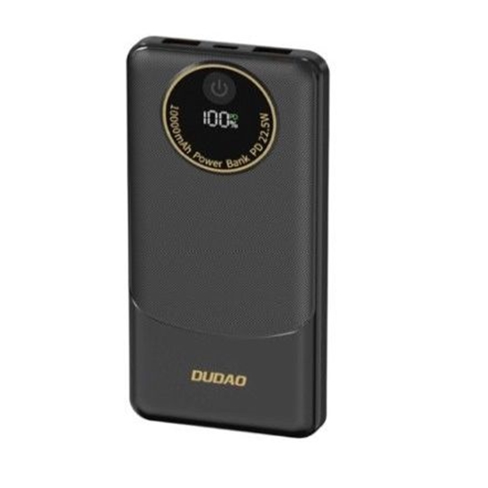 Picture of Dudao Powerbank Dudao K12 10000mAh PD22.5W USB-A, USB-C - black