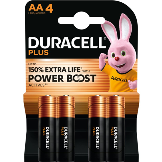Picture of Duracell MN 1500 Plus Power Boost AA (LR6) Blister