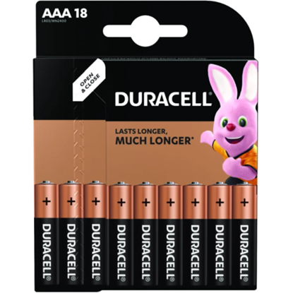 Attēls no Duracell MN 2400 Basic AAA (LR03) Blistera iepakoj