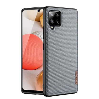 Picture of Dux Ducis Dux Ducis Fino case covered with nylon material for Samsung Galaxy A42 5G gray