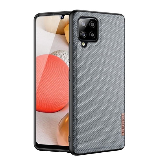 Picture of Dux Ducis Dux Ducis Fino case covered with nylon material for Samsung Galaxy A42 5G gray