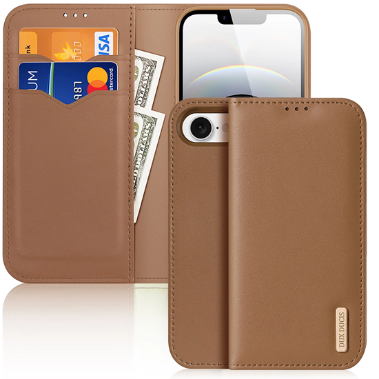 Изображение Dux Ducis Hivo iPhone 16e Case with Flip and RFID 