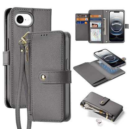 Attēls no Dux Ducis Lawa iPhone 16e Leather Case with Detach
