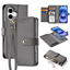Attēls no Dux Ducis Lawa Leather Case for iPhone 16 - Gray