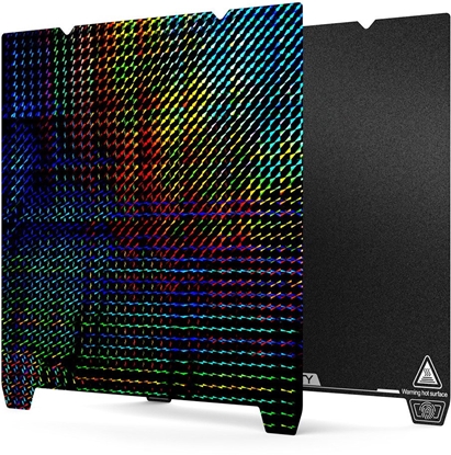 Attēls no Dwustronna nakadka PET Phantom + powlekana PEI na stó roboczy do drukarek 3D Creality - 315x310mm}