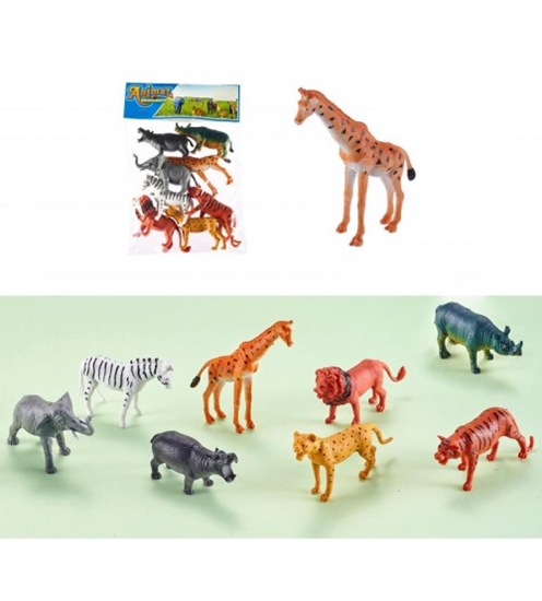 Picture of Dzīvnieku komplekts 8 gabali HW22072393