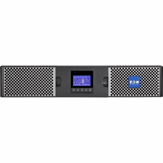 Изображение Eaton 9PX 3000i RT2U Netpack Li-Ion uninterruptible power supply (UPS) Double-conversion (Online) 3 kVA 2400 W 10 AC outlet(s)