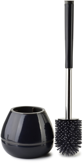 Изображение EDA SILICONE Szczotka WC czarna 14x42cm TPR