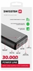 Picture of Enerģijas krātuve Swissten Power Line Power Bank 30000 mAh Black