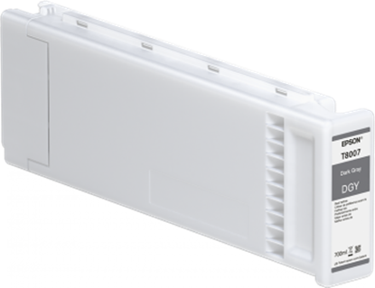 Picture of Epson ink cartridge UltraChrome Pro dark gray 700 ml      T 8007