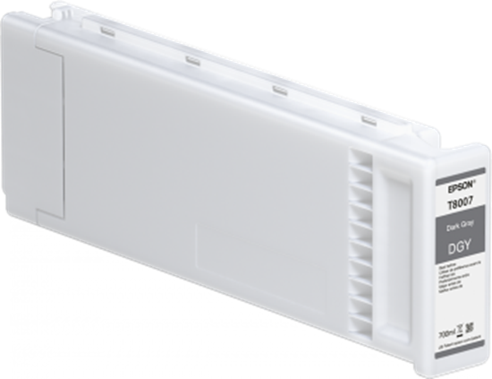 Изображение Epson ink cartridge UltraChrome Pro dark gray 700 ml      T 8007