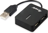 Picture of Equip 128952 interface hub USB 2.0 480 Mbit/s Black