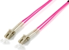Picture of Equip LC/LC Fiber Optic Patch Cable, OM4, 1m