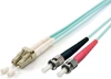 Picture of Equip LC/ST Fiber Optic Patch Cable, OM3, 1m