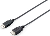 Picture of Equip USB 2.0 Type A Extension Cable Male to Female, 1.8m , Black