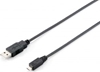 Picture of Equip USB 2.0 Type A to Micro-B Cable, 1.8m , Black