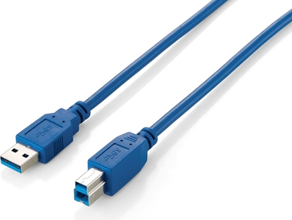 Attēls no Equip USB 3.0 Type A to Type B Cable, 1.8m , Blue