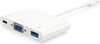 Picture of Equip USB Type C to VGA Female/USB A Female/PD Adapter