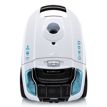 Attēls no ETA Vacuum Cleaner | 552190000 Diego | Bagged | Power 800 W | Dust capacity 3 L | White/Blue