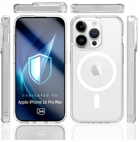 Picture of Etui Armor MagCase do iPhone 16 Pro Max MagSafe przezroczysty