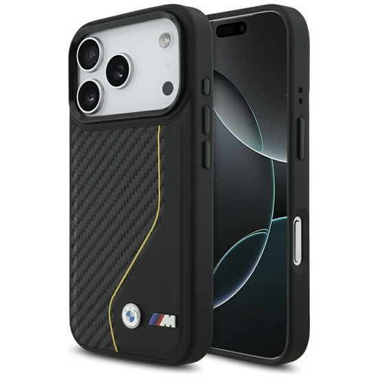 Picture of BMW M Carbon Line & Logo MagSafe Case for Apple iPhone 17 Pro