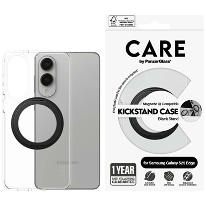Picture of Etui CARE by PanzerGlass Feature Black   Kickstand