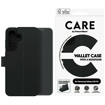 Picture of Etui CARE by PanzerGlass Feature Wallet  Kickstand