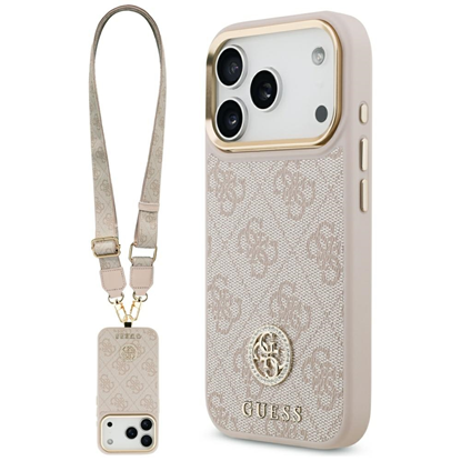 Picture of Case Guess 4G Strass Logo & Big Strap    Metal But