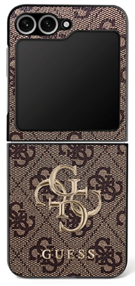 Attēls no Guess 4G Leather Metal Logo Samsung Galaxy Z Flip 7 Phone case
